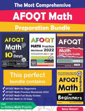 The Most Comprehensive AFOQT Math Preparation Bundle